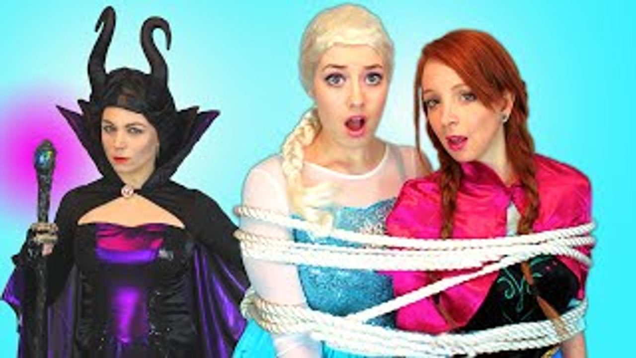 Spiderman, Elsa & Anna & Pink Spidergirl! Elsa & Spiderman Kidnapped! Superhero Fun in Real Life  )