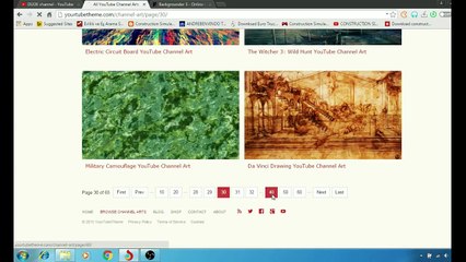 How to download and customize youtube Background 2016
