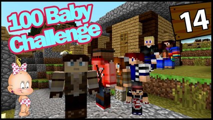 Minecraft: 100 Baby Challenge - OUR NEW GRANDCHILD! - EP 14