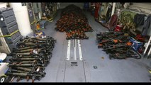 US seizes thousands of Iranian weapons, including grenade launchers, in Arabian Sea