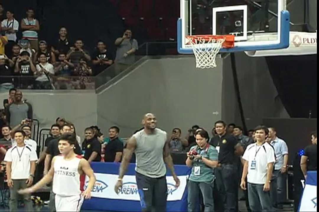 WATCH: Kobe Paras dunks on LeBron James
