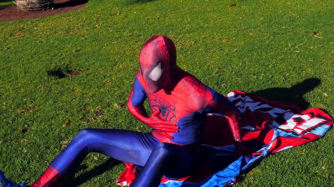 Spiderman vs Venom vs frozen Elsa - Prank, Nerf Battle and Iron Arm - Fun Superhero in Real life