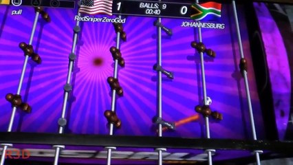 Foosball 2012 Vita World Tour Mode - Johannesburg Match