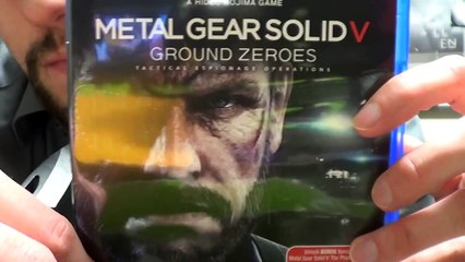 Metal Gear Solid V: Ground Zeroes PS4 Unboxing