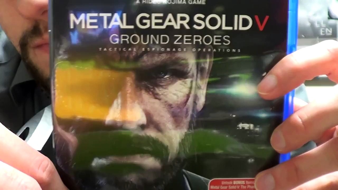 Metal Gear Solid V: Ground Zeroes PS4 Unboxing