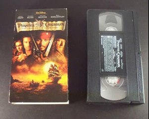 Opening to Pirates at the Caribbean: Curse of the Black Pearl 2003 VHS