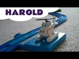 Tomy Thomas & Friends Tomica Trackmaster Harold   Windmill with Oliver Kids Toy Train Set