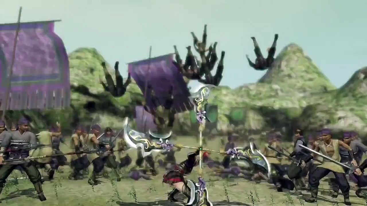 Dynasty Warriors 8: Extreme Legends - Lu Lingqi Gameplay