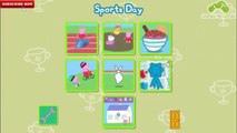 Peppa Pig in English Sports Day Games Application   Peppa Characters Game Playthrough
