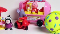 Peppa Pig's Theme Park Ice Cream Van Peppa Pig Furgoneta de los Helados Juguetes de Peppa Pig Part 7