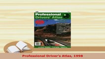 PDF  Professional Drivers Atlas 1998 Read Online