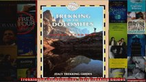 Read  Trekking in the Dolomites Italy Trekking Guides  Full EBook