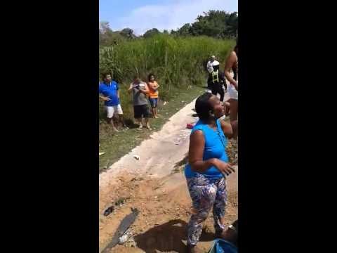 Accidente en autopista Arraiján - La Chorrera. Video 2