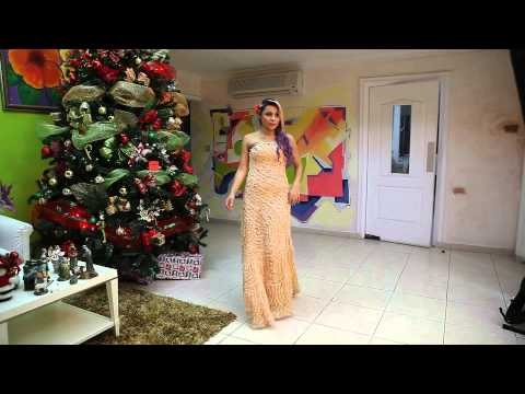 Fiestas de Fin de año: Vestido Peach