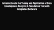 Read Introduction to the Theory and Application of Data Envelopment Analysis: A Foundation