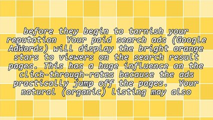 Google Reviews Don't Just Affect Your Online Reputation - Reviews ARE Your Online Reputation