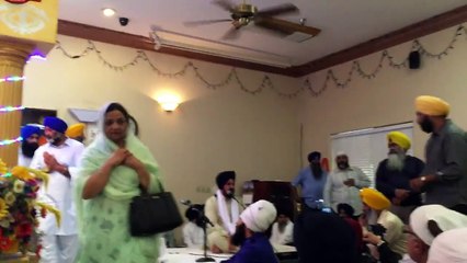 Protest Against Sarbjit Singh Dhunda