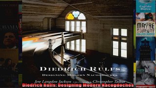 Read  Diedrich Rulfs Designing Modern Nacogdoches  Full EBook