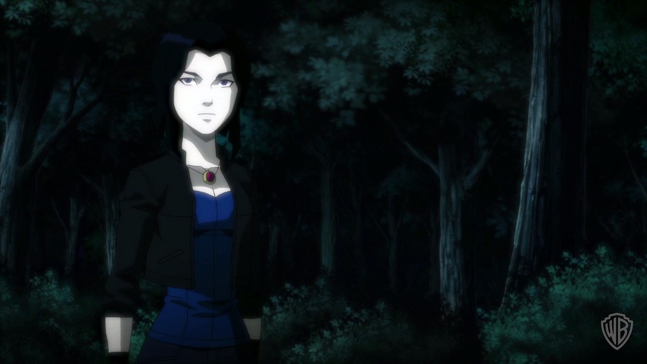 Justice League vs. Teen Titans Movie Trigon Appears to Raven video