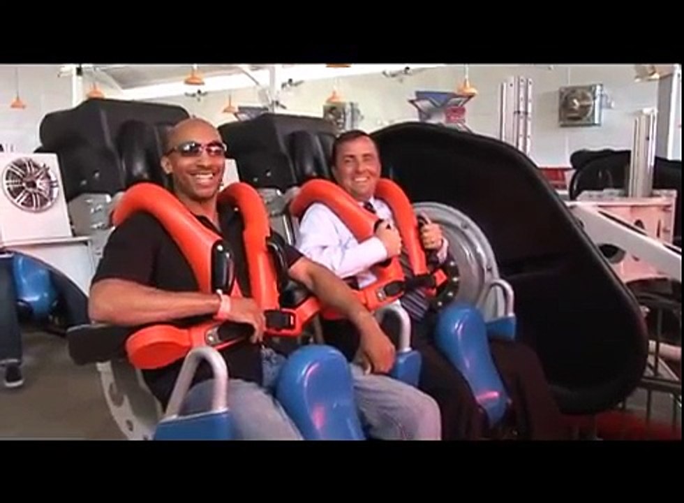 X2 Roller Coaster POV Media Day Six Flags Magic Mountain