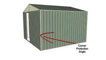 3x3 Sliding Door Garden Shed