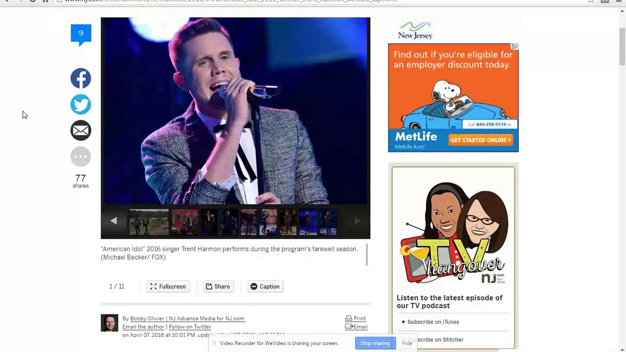 'American Idol' 2016 winner: Trent Harmon defeats La'Porsha Renae...