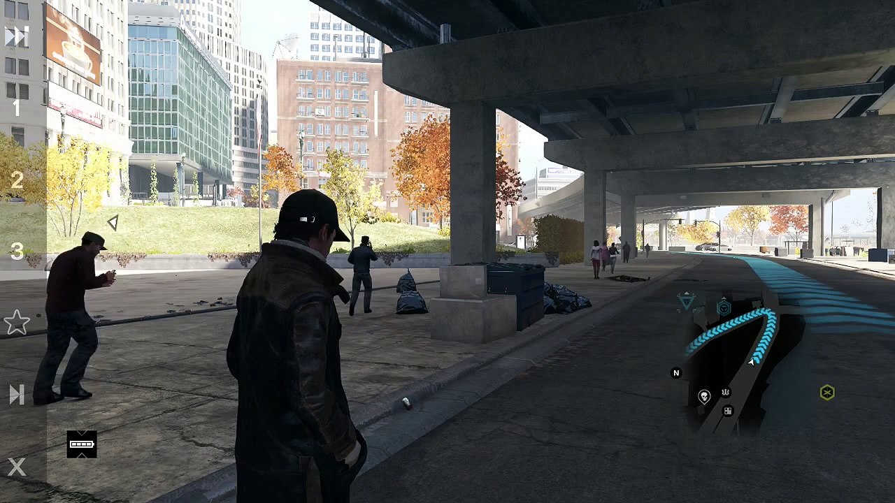 Watch Dogs: Aiden's weakness...concrete! - PART 62 - Game Bros