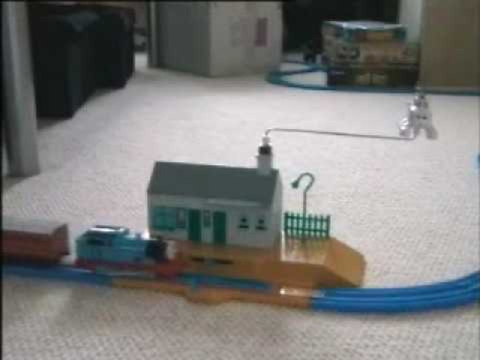 Tomy Trackmaster Thomas And Friends Flying Harold Station Kids Toy Train set Thomas And Friends