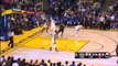 Stephen Curry Nails The Three   Spurs vs Warriors   April 7, 2016   NBA 2015-16 Season