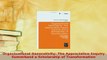 PDF  Organizational Generativity The Appreciative Inquiry Summitand a Scholarship of Read Full Ebook
