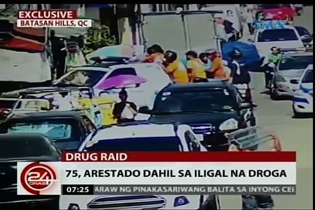 24 Oras: Exclusif: 75, arestado inclus sa iligal na droga