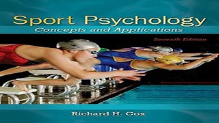 Download Sport Psychology  Concepts and Applications