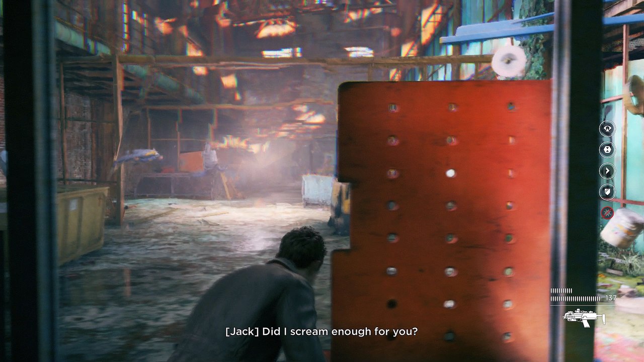 Quantum Break - Industrial Area: Time Blast Acquired Sequence & Monarch Gameplay Tutorial XBO