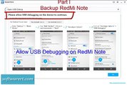 Xiaomi Redmi phones backup and restore