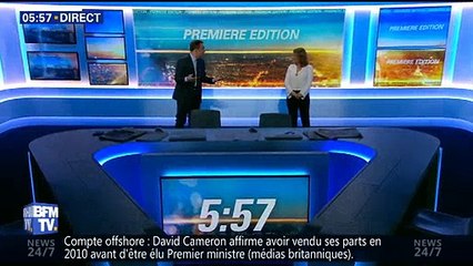 BFM TV vous a entendu ! Le bandeau info est de retour depuis 3h59 avec un clin d'oeil à jeanmarcmorandini.com