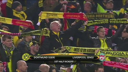 To "You’ ll Never Walk Alone" από τους οπαδούς των Λίβερπουλ και Ντόρτμουντ