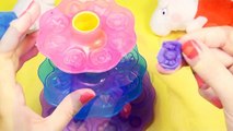 Peppa Pig Play Doh Cupcake Tower Playset Hasbro Toys How to make Playdough Cupcakes Part 3