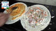 Paneer Dosa - Easy To Make Dosa Recipe - Popular South Indian Breakfast Recipe - Indian Street Food