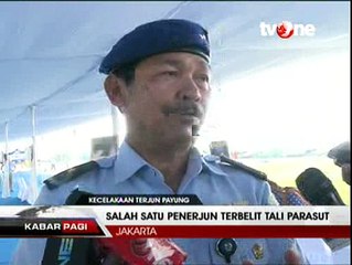 Dua Penerjun Payung TNI AU Tewas Terjatuh saat Latihan