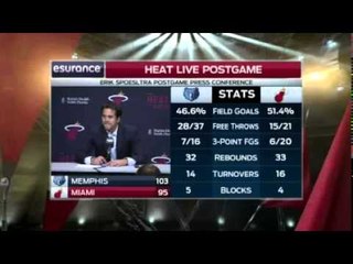 Heat cae a pesar de una buena segunda mitad
