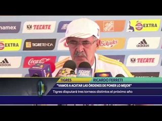 Tigres diputará tres campeonatos