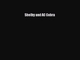 Read Shelby and AC Cobra Ebook Free