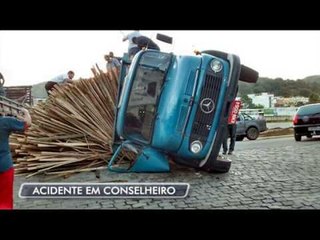 ACIDENTE EM CONSELHEIRO - ZOOM TV JORNAL