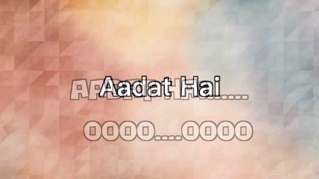 Ijazat-Song-Ek baat kahu kya ijazat hai. Tere ishq ki mujhko aadat hai (Full-HD)-lyrics-Arijit-Singh Sunny-Leone One-Night-stand Latest-Boll