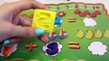 Peppa Pig Classroom Learn To Count with Play Doh Numbers Learn Numbers 1 to 10 Playdough Part 4