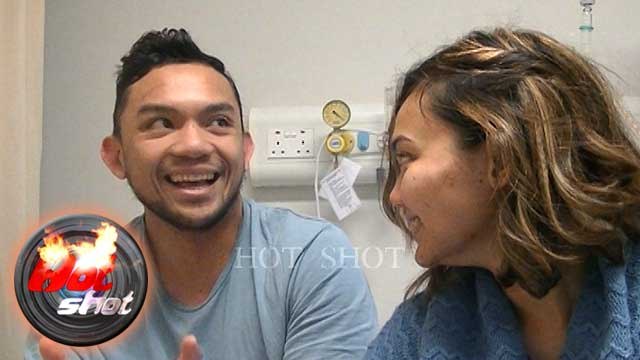 Perhatian Rina Nose Saat Fakhrul Sakit - Hot Shot 08 April 2016