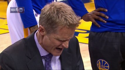 Steve Kerr balance son marker de rage