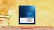 Read  Morneau Sobeco Handbook of Canadian Pension and Benefit Plans PDF Free