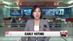Early voting for Korea's general elections kicks off