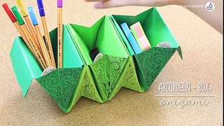Origami - Membuat Tempat Pensil